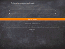 Tablet Screenshot of ferienwohnungenulrich.de